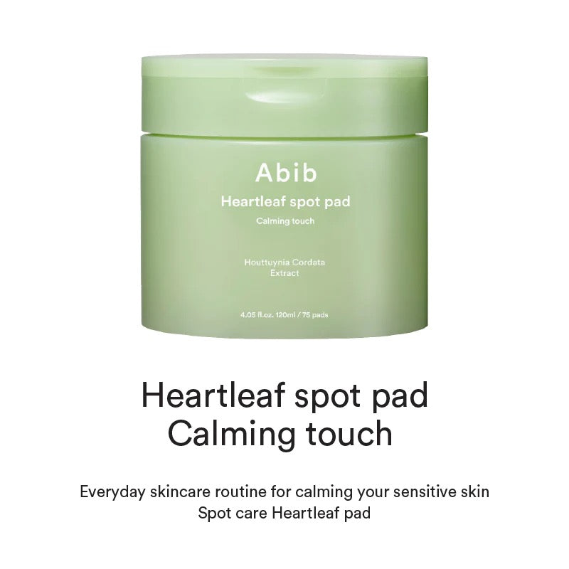 Abib Heartleaf spot pad Calming touch - 150ml. 80 pads