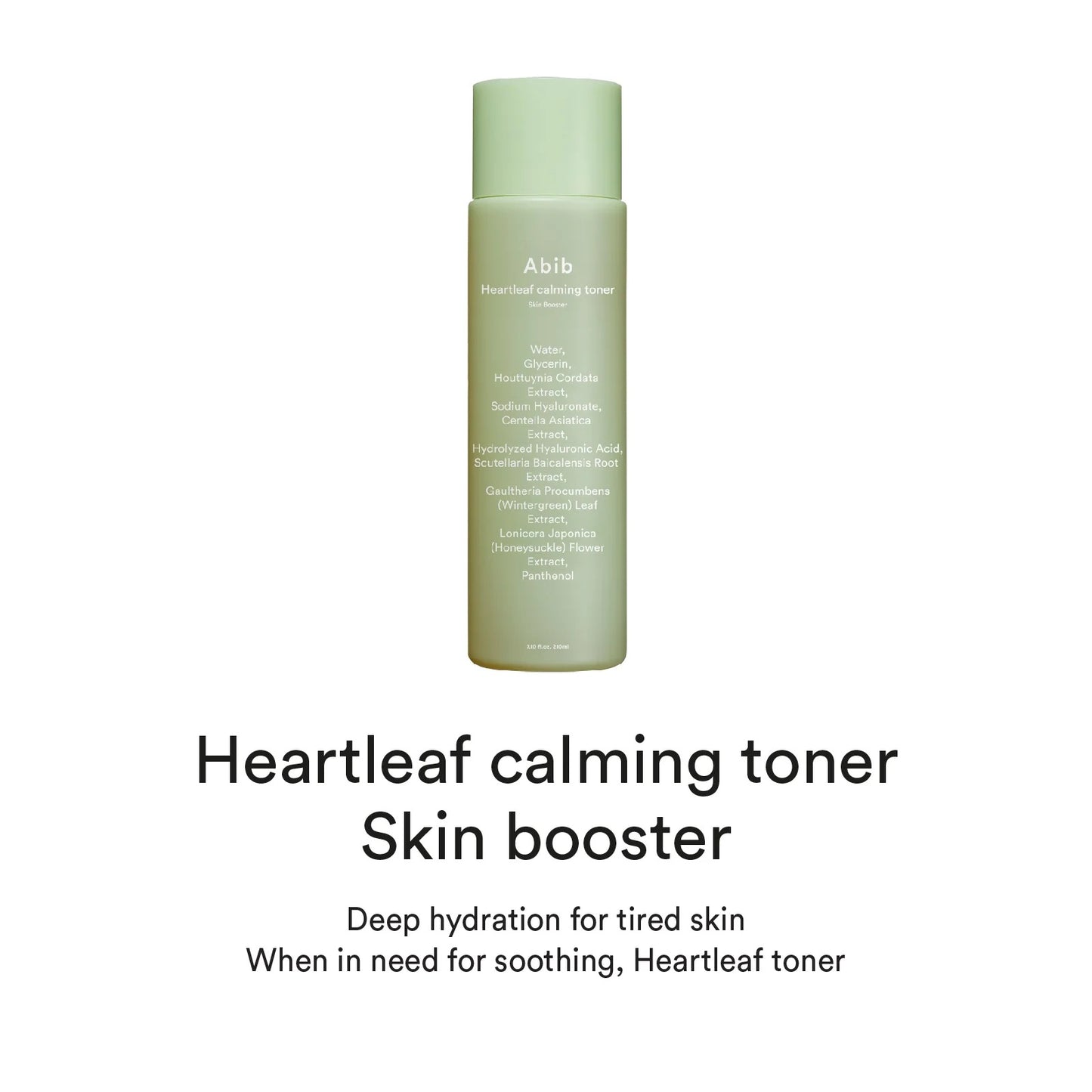 Abib Heartleaf calming toner Skin booster - 200ml