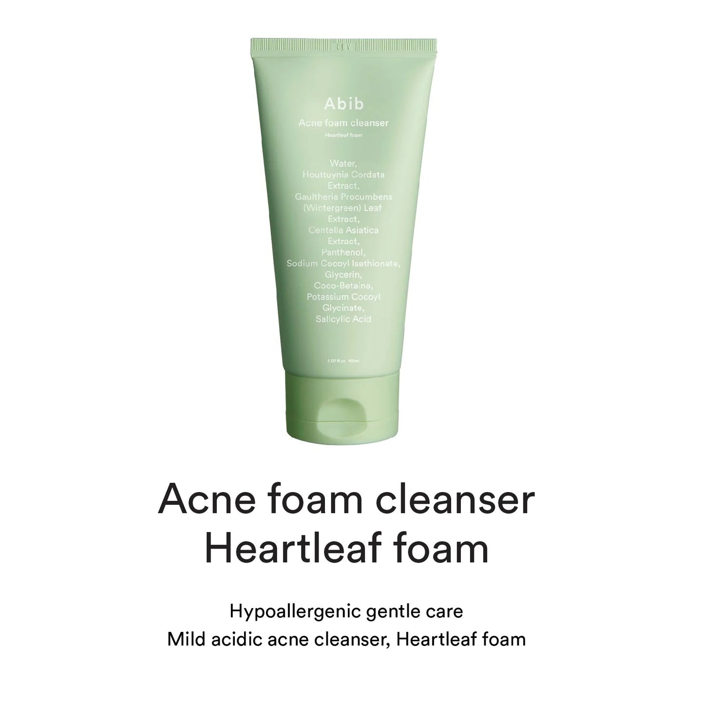 Abib Acne foam cleanser Heartleaf foam - 150ml