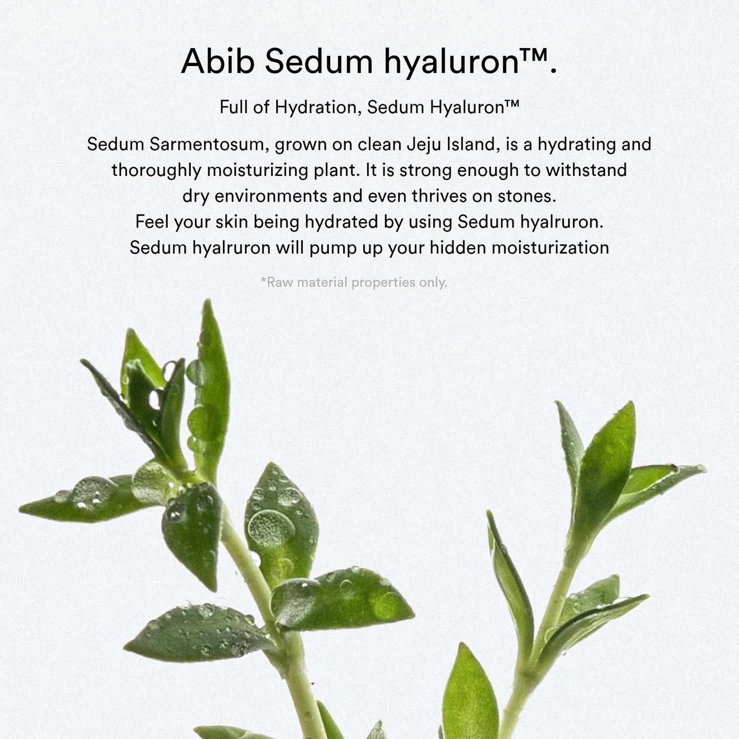 Abib Sedum hyaluron pad Hydrating touch - 165ml. 75 pads