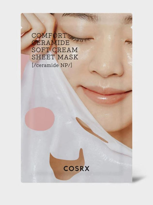 Cosrx Balancium Comfort Ceramide Soft Cream Sheet Mask 1ea 26g